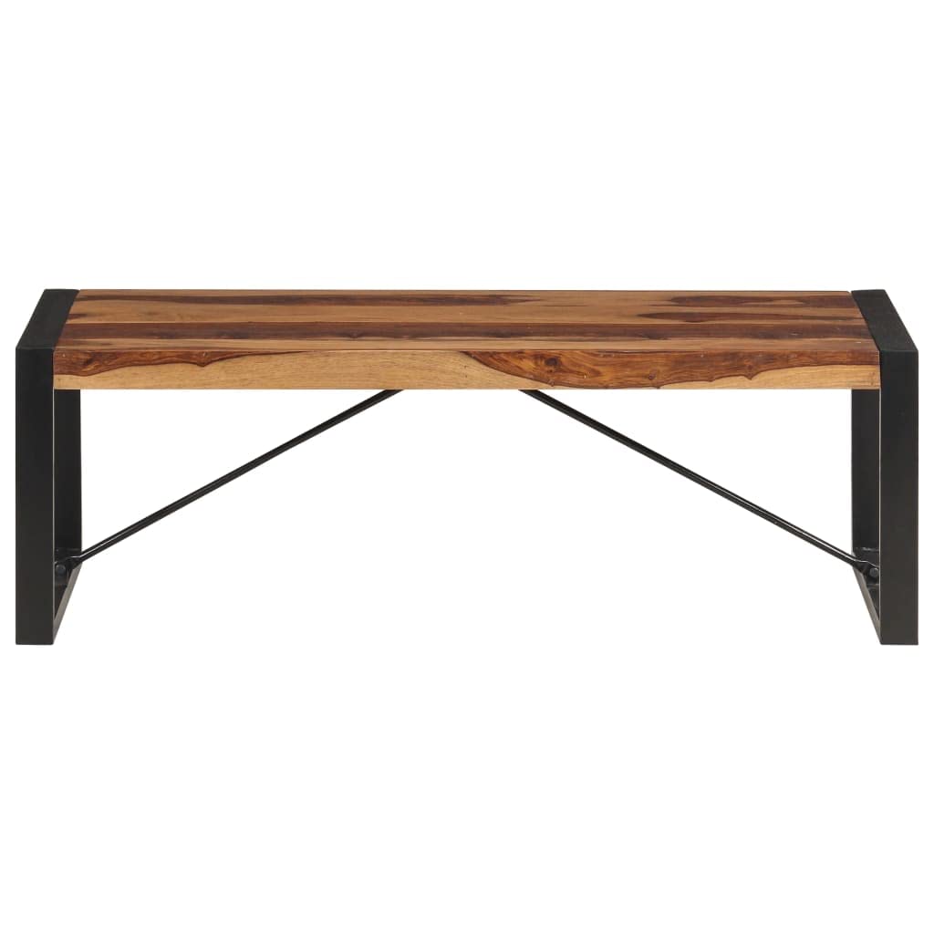 Brown Solid Sheesham Wood Coffee Table M834