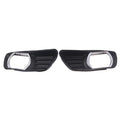 Front Bumper Fog Light Covers Bezel Hole Grilles W2879