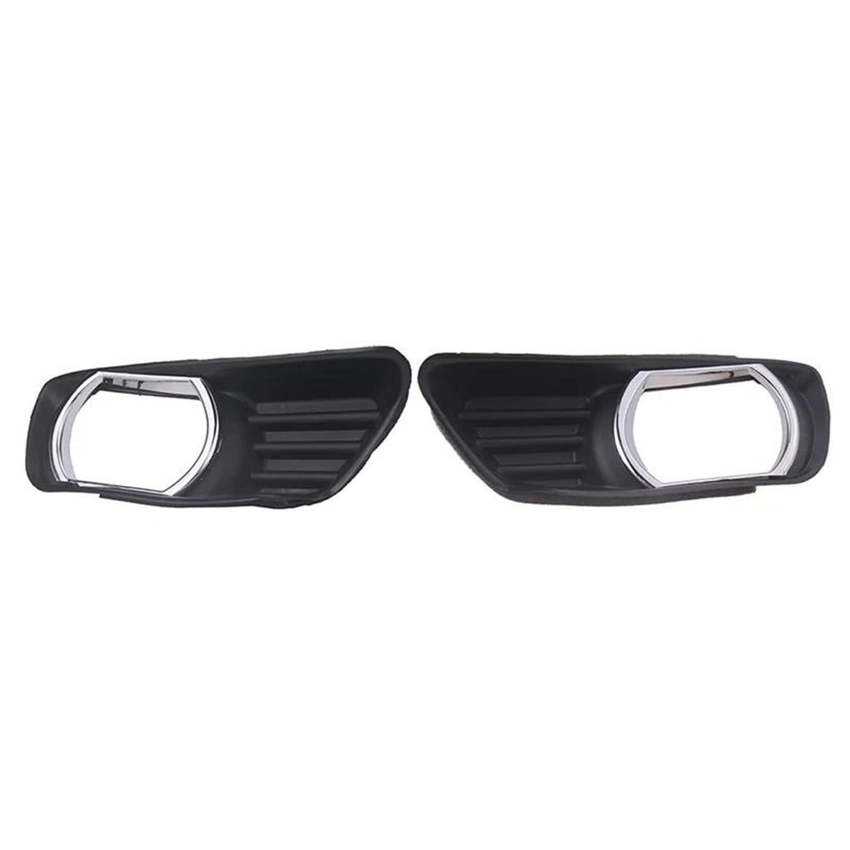 Front Bumper Fog Light Covers Bezel Hole Grilles W2879