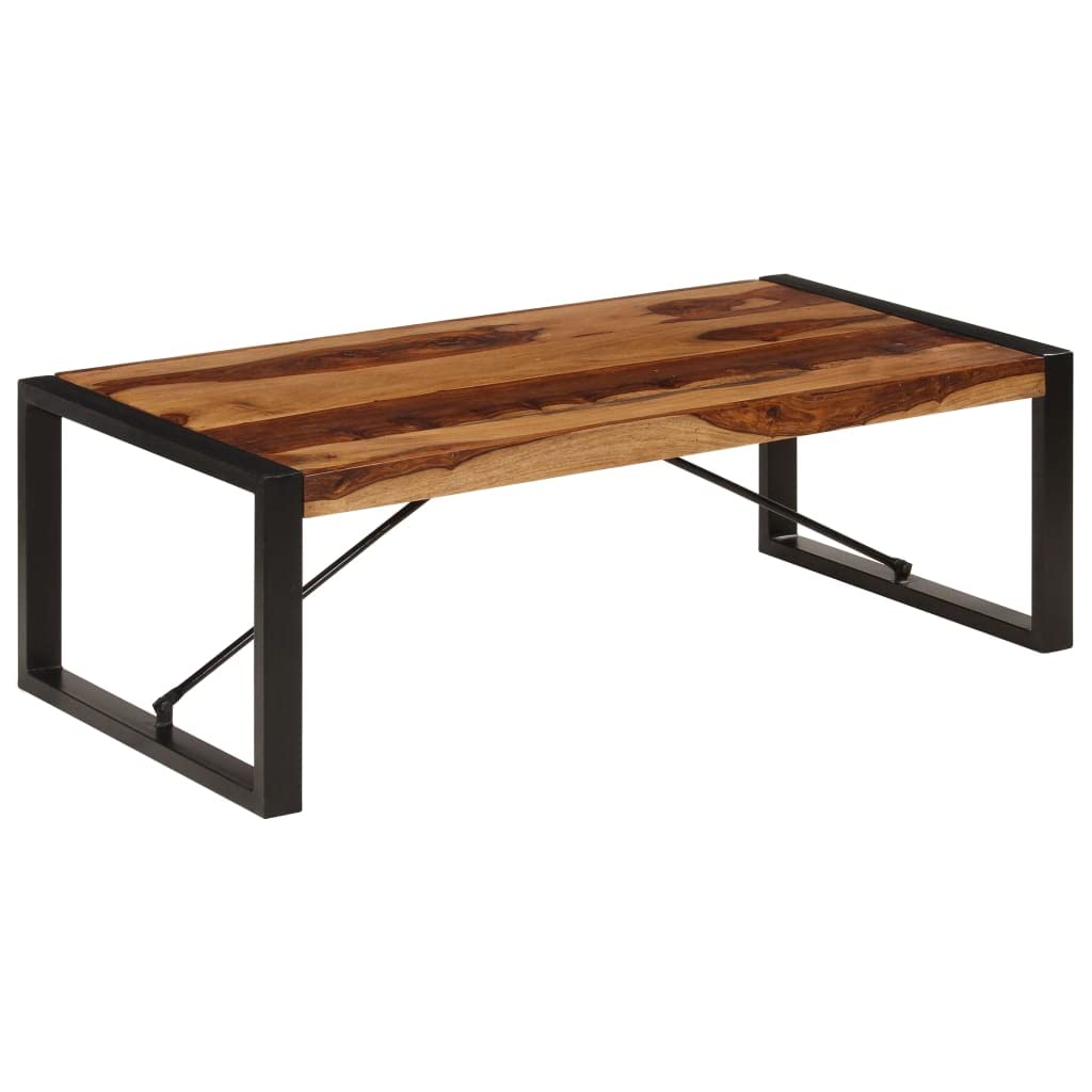Brown Solid Sheesham Wood Coffee Table M834