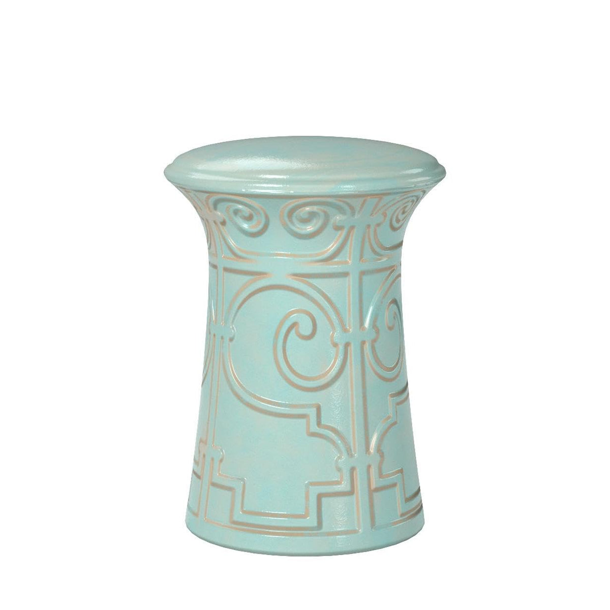 Ceramic Decorative Garden Stool J568688