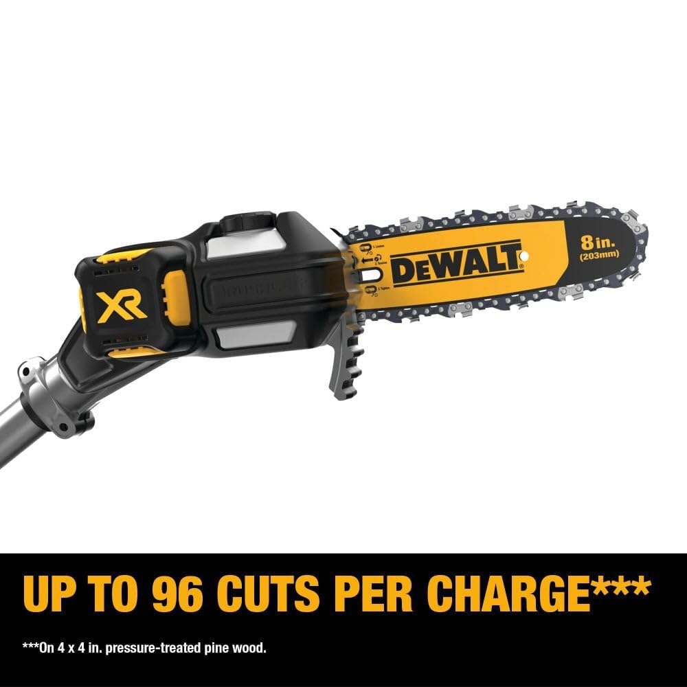 Cordless Pole Saw and Pole Hedge Trimmer Combo Kit K23515