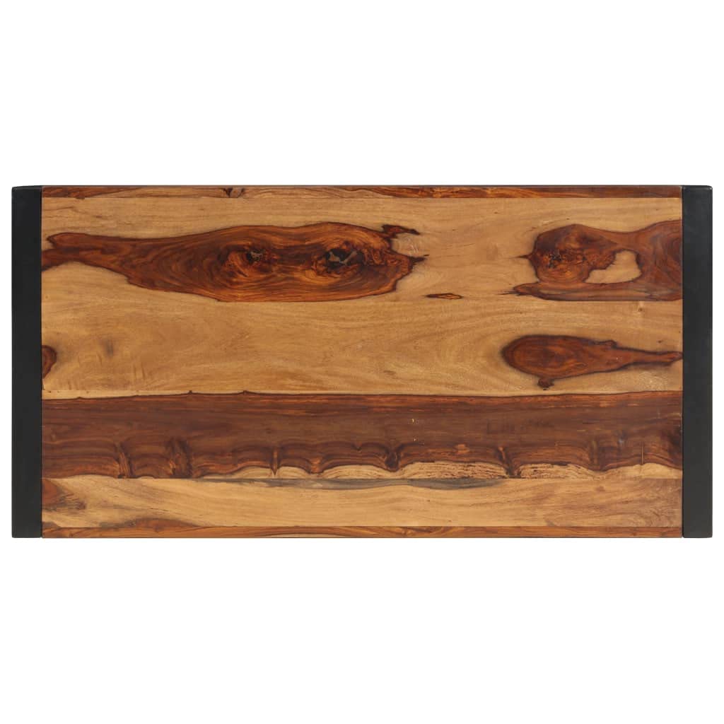 Brown Solid Sheesham Wood Coffee Table M834