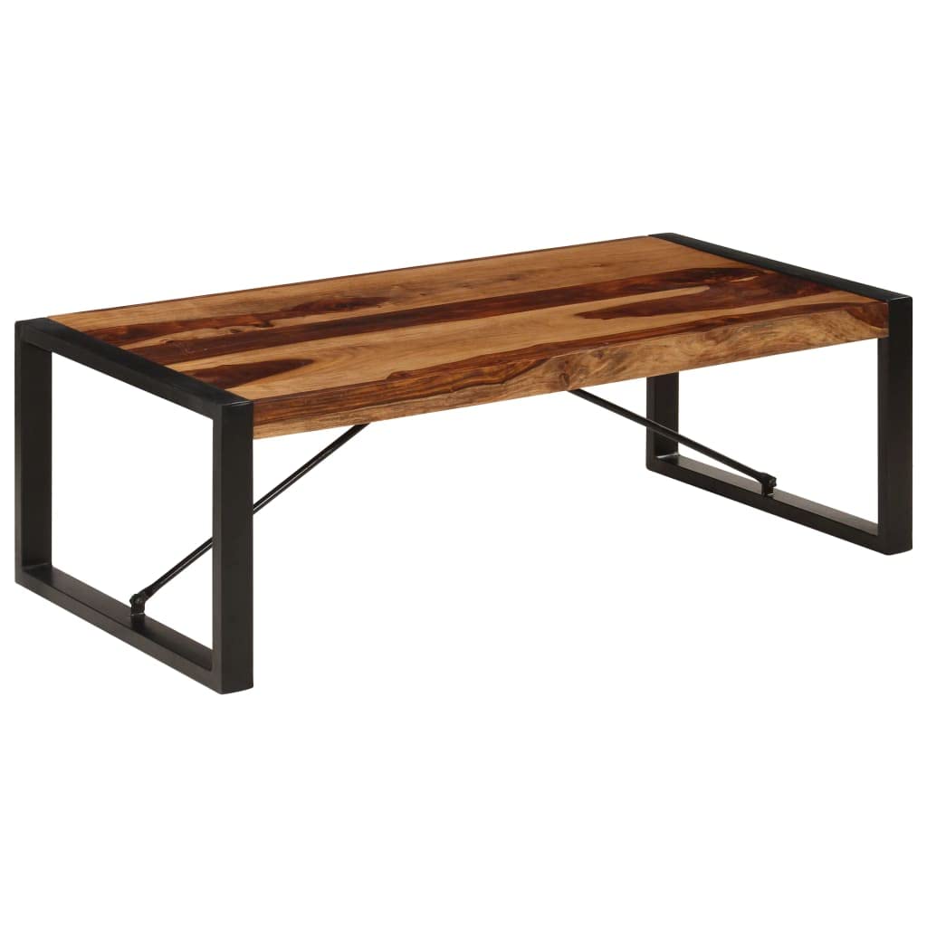 Brown Solid Sheesham Wood Coffee Table M834