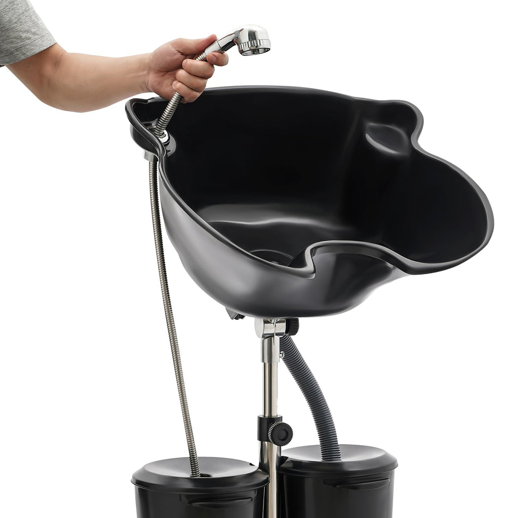 Portable Height Adjustable Shampoo Bowl N581
