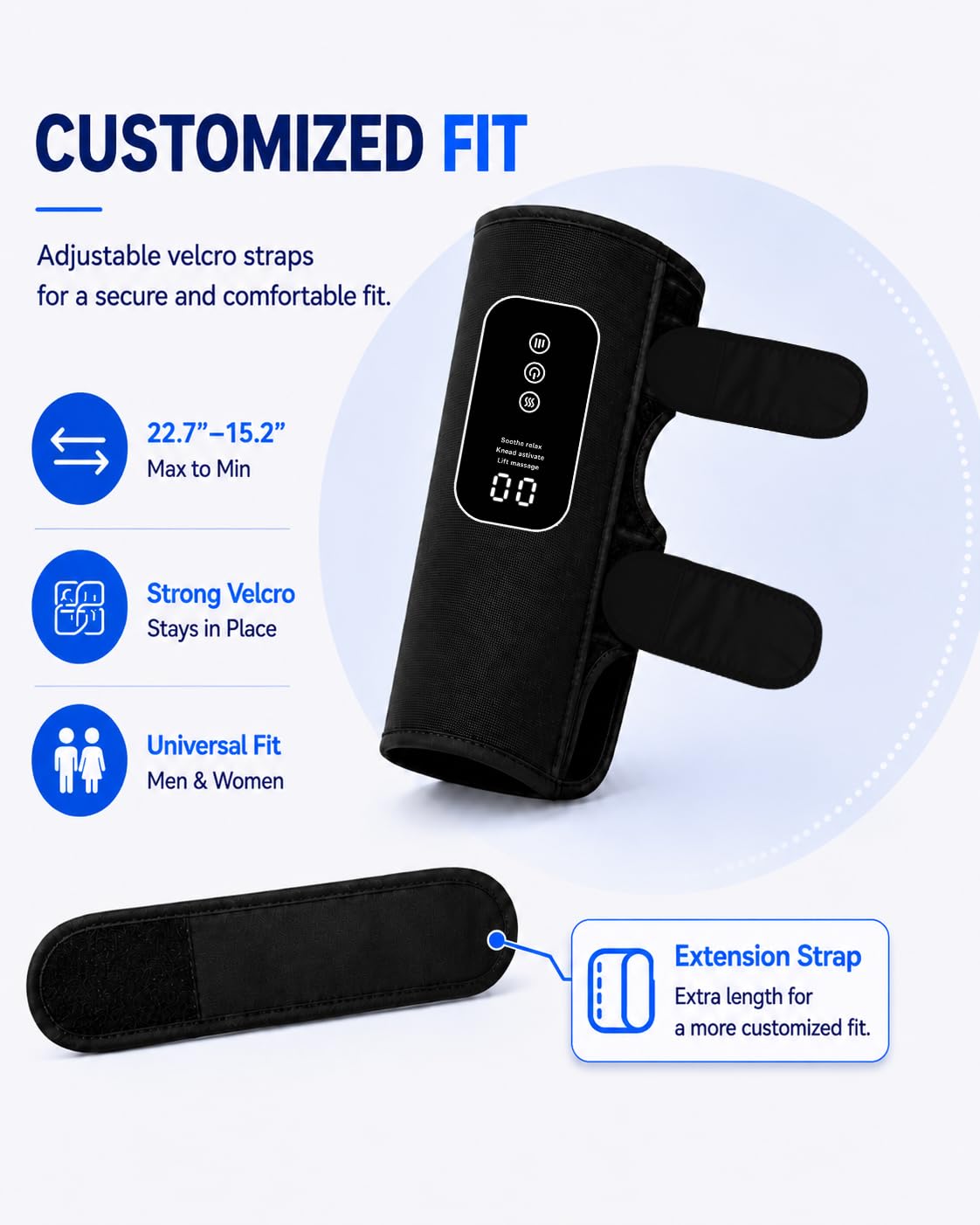 Cordless Leg Massager with Heat Z454227