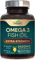 Omega 3 Fish Oil 2400mg Softgels K40099