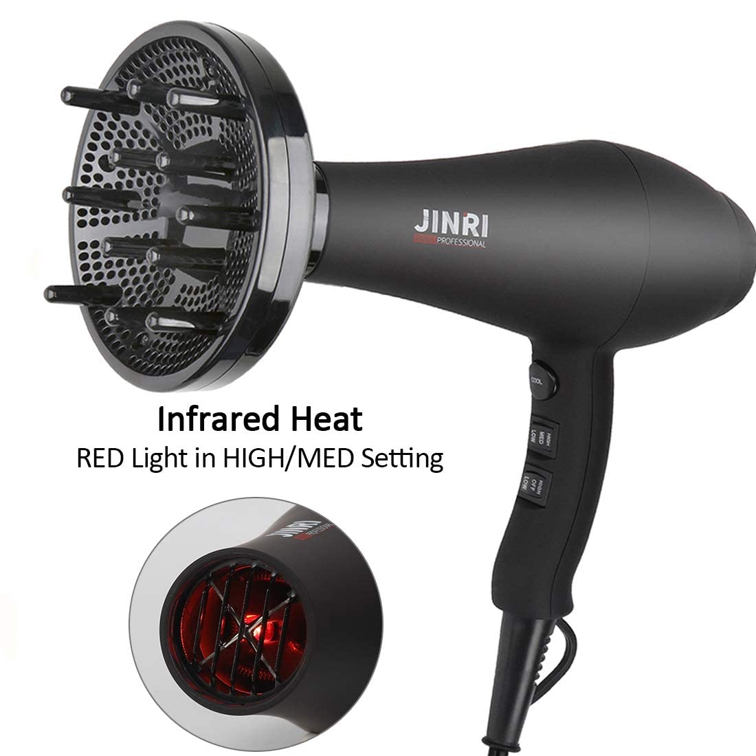 1875W Low Noise Ionic Hair Dryer X76908