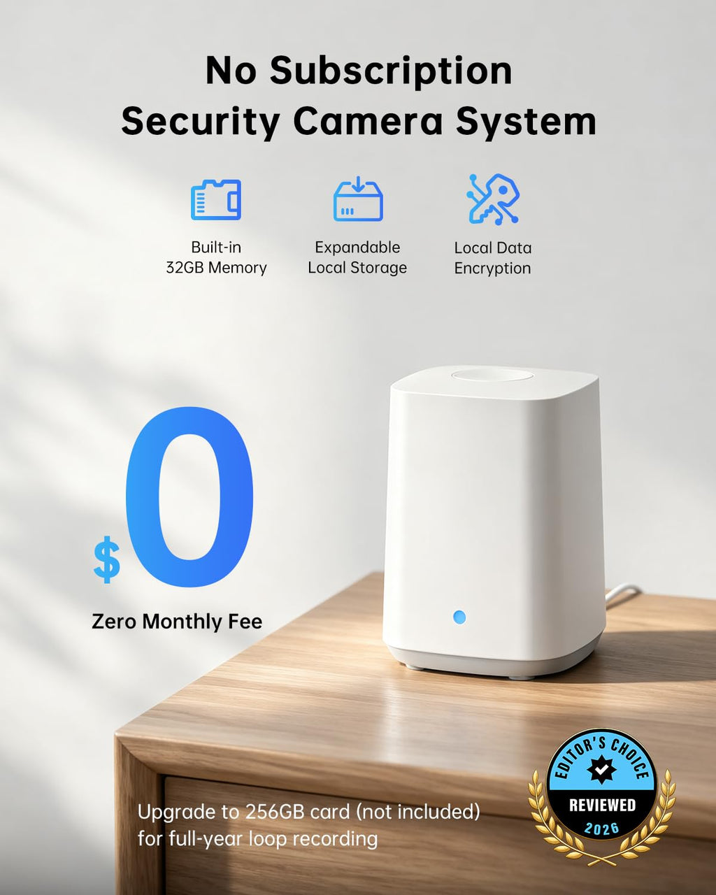 4K Solar Security Cameras Wireless Outdoor 4-Cam Kit V601231