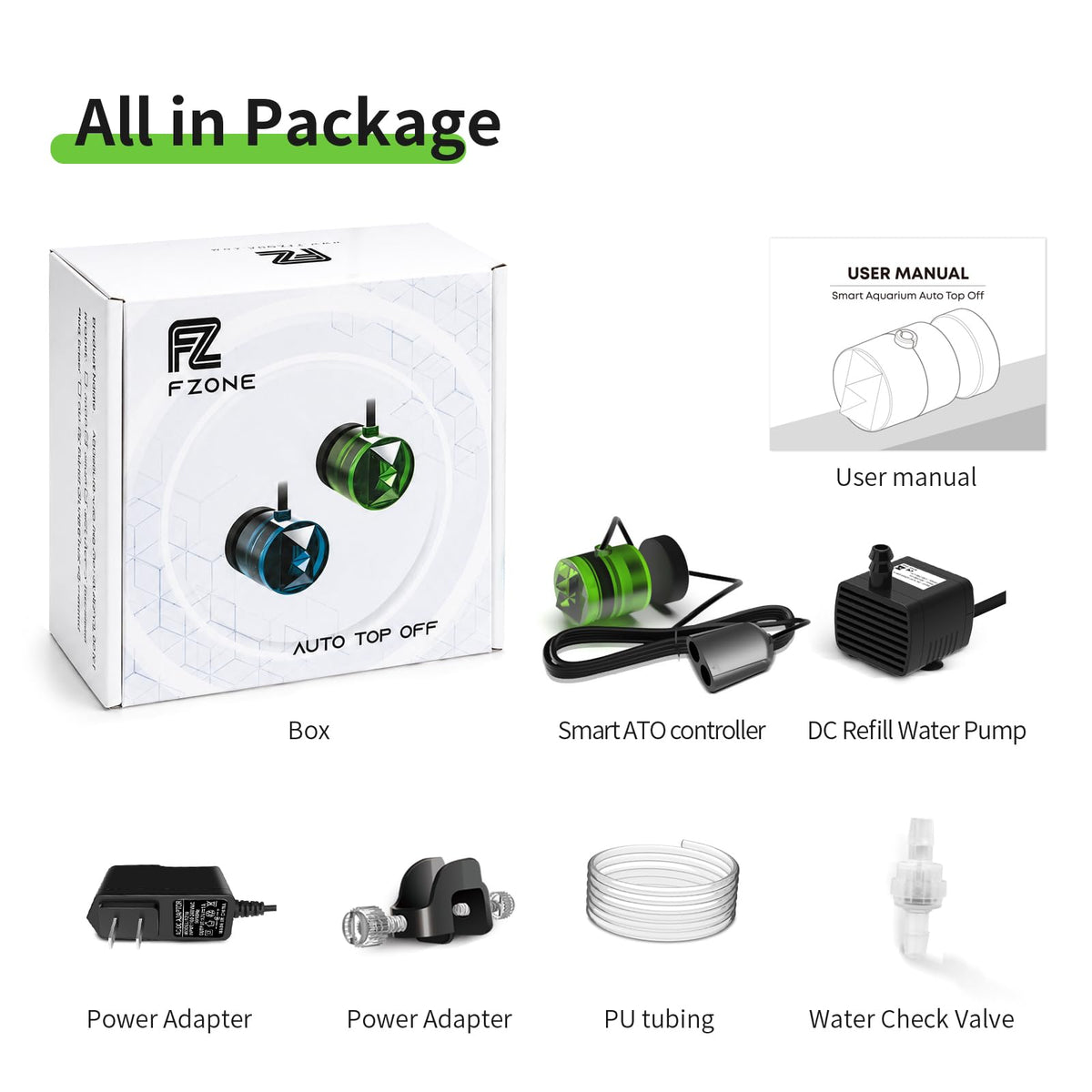 Auto Top Off with Dual Optical Sensors for Aquarium S93241