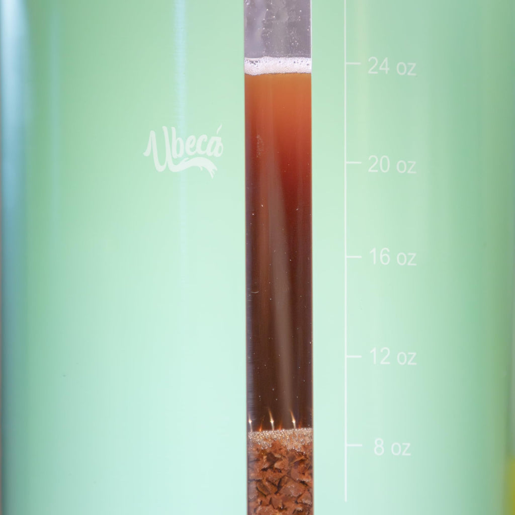 34 oz Mint Green Borosilicate Glass French Press C7254