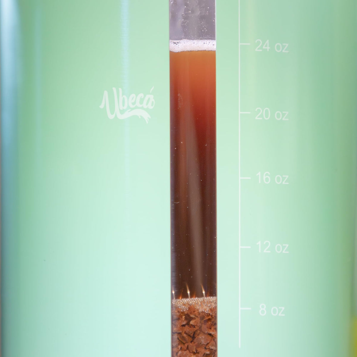 34 oz Mint Green Borosilicate Glass French Press C7254