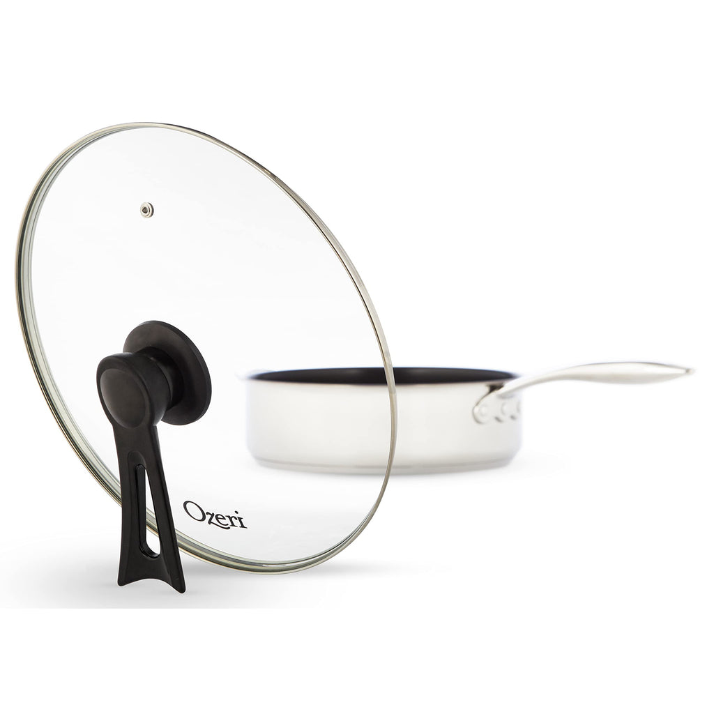 Free-Standing Pan Lid with Tempered Glass D3598
