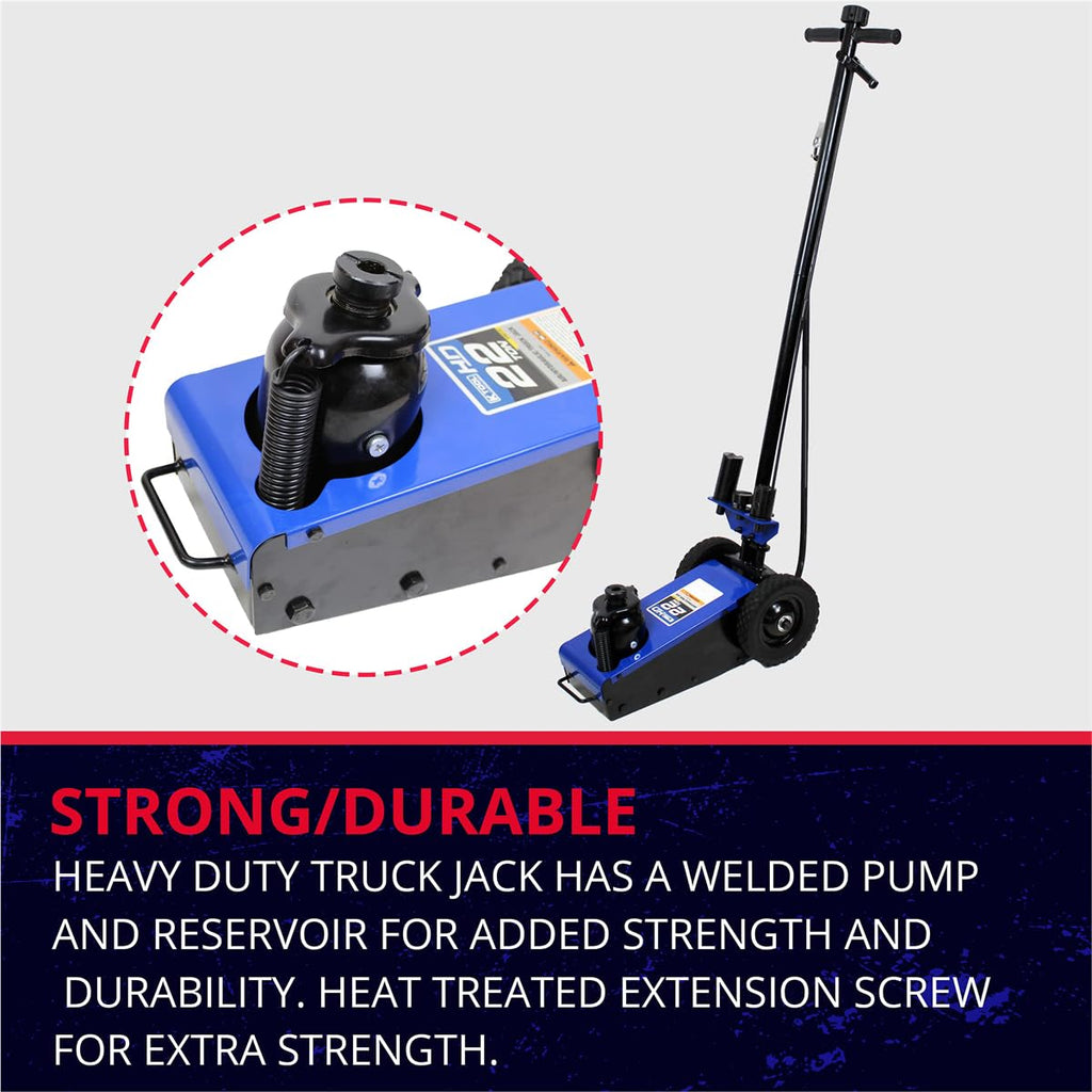 22 Ton Air Hydraulic Truck Jack 44,000 lbs K94226