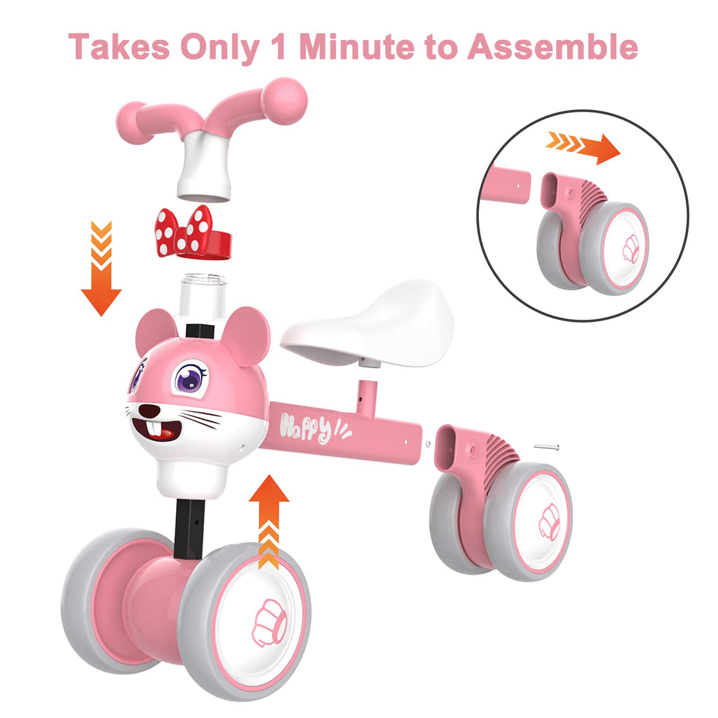 Baby Balance Bike Pink R29271
