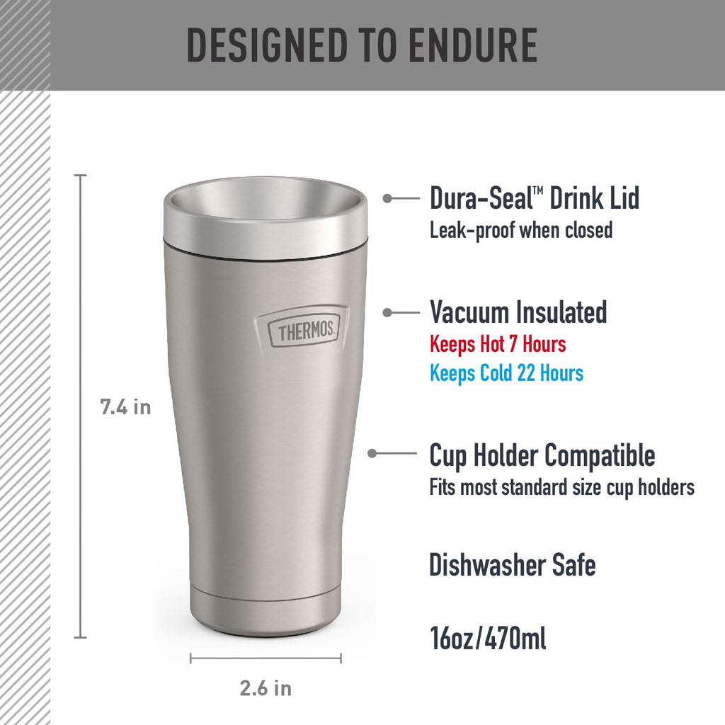 Stainless Steel Tumbler 16 oz Q385
