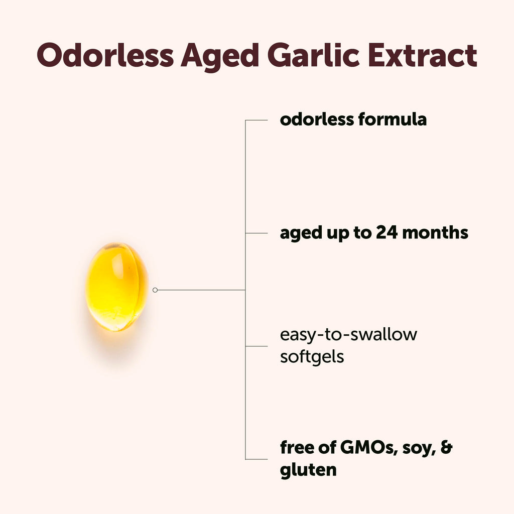 Aged Odorless Garlic 300 Softgels I314