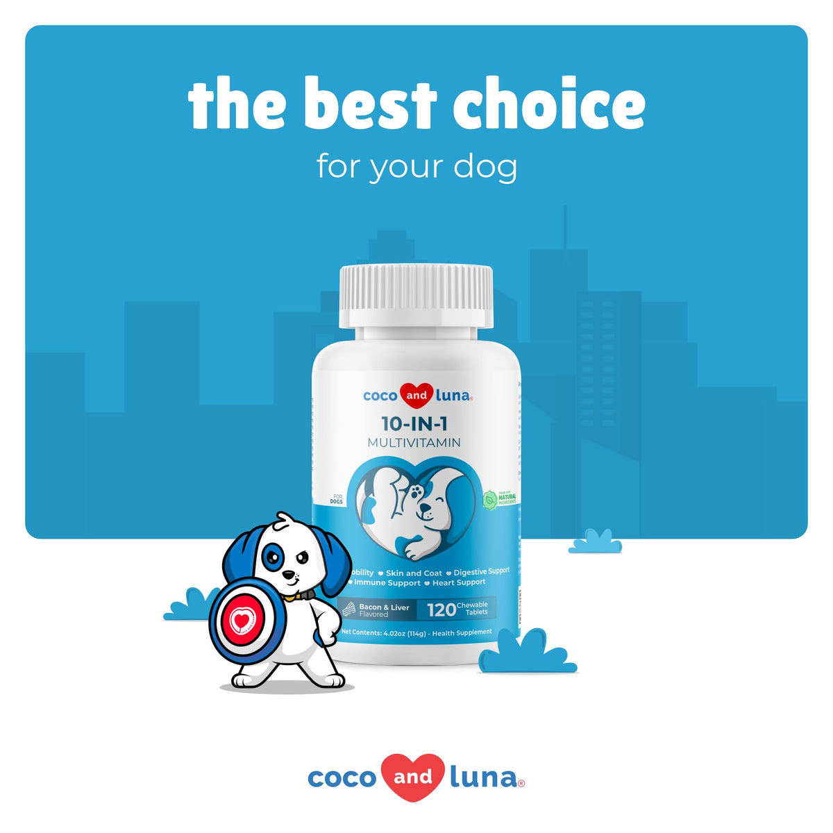 10 in 1 Multivitamin for Dogs N278646
