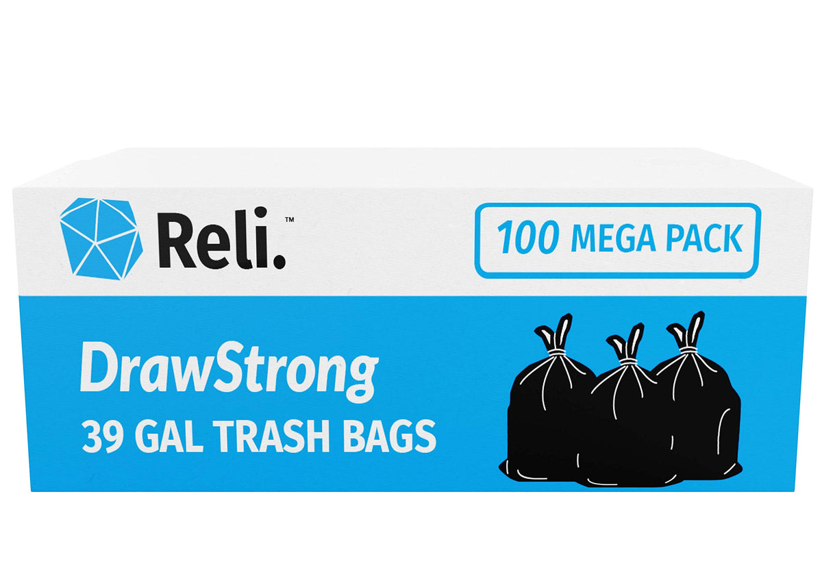39 Gallon Drawstring Trash Bags K49637