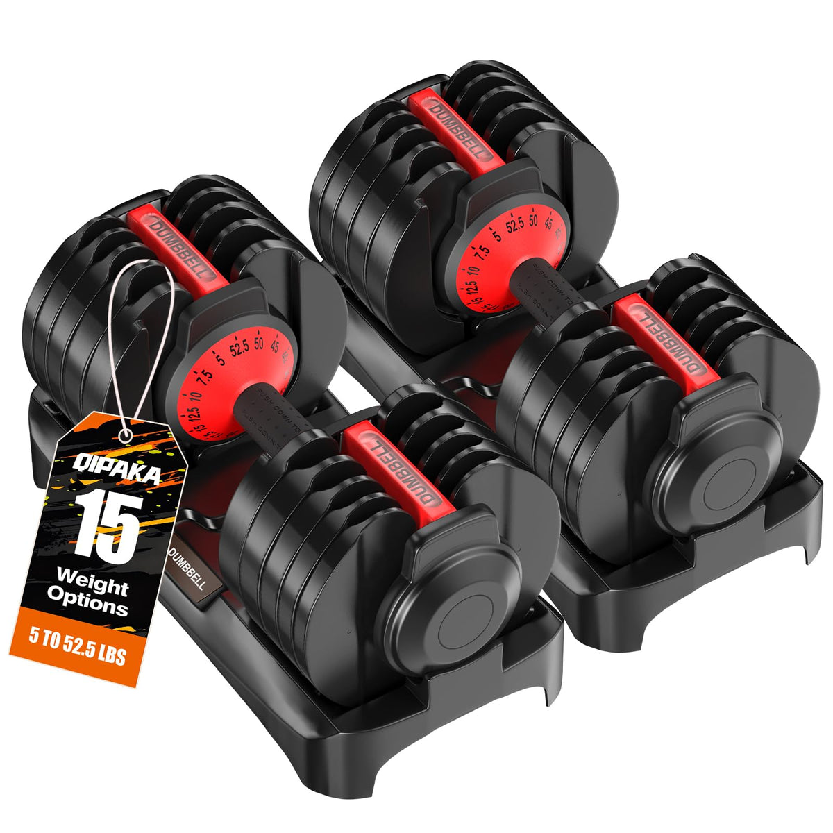 Adjustable Dumbbells Set of 2 X39709