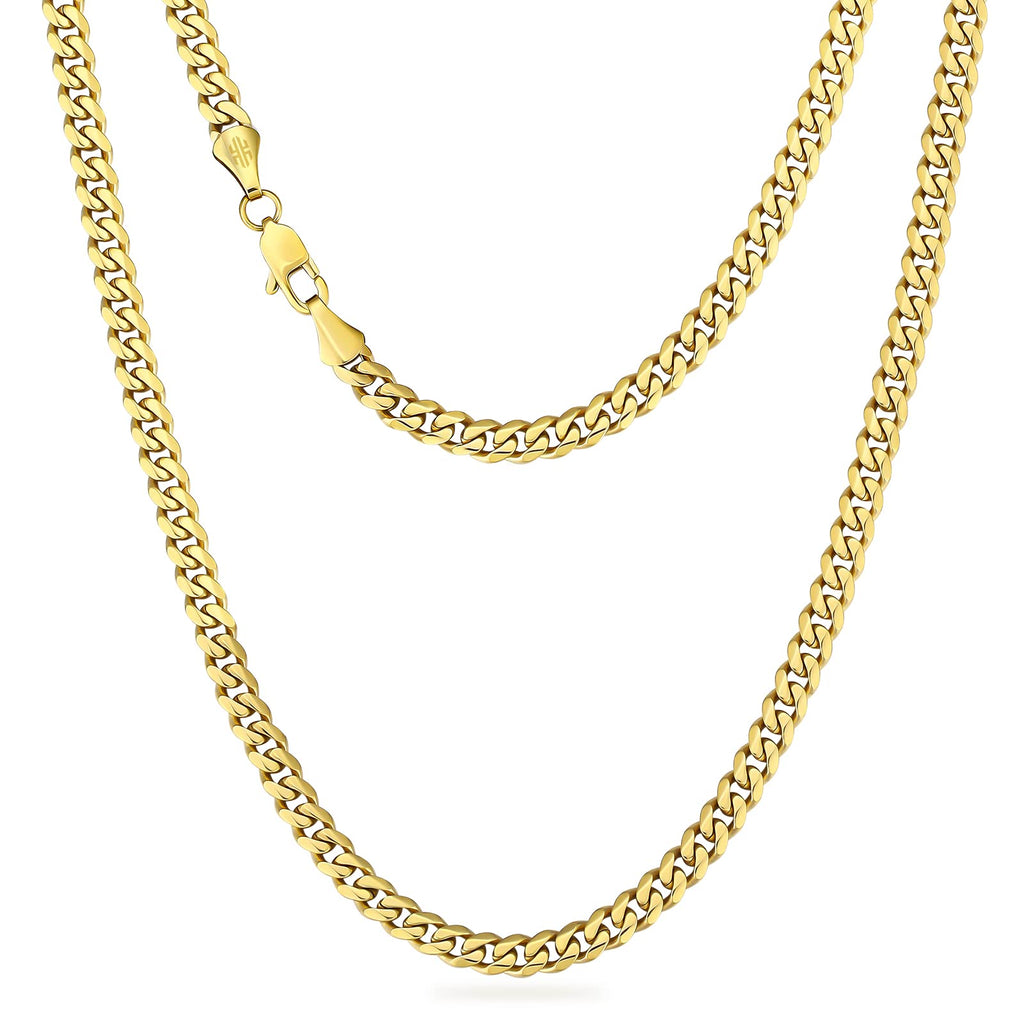 6mm Diamond-Cut Cuban Link Chain A516