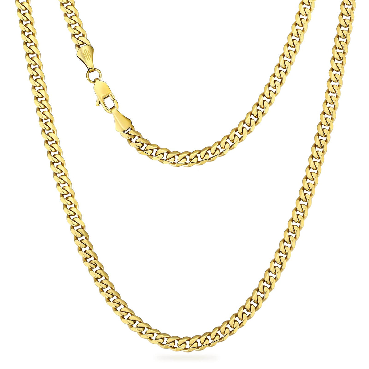 6mm Diamond-Cut Cuban Link Chain A516
