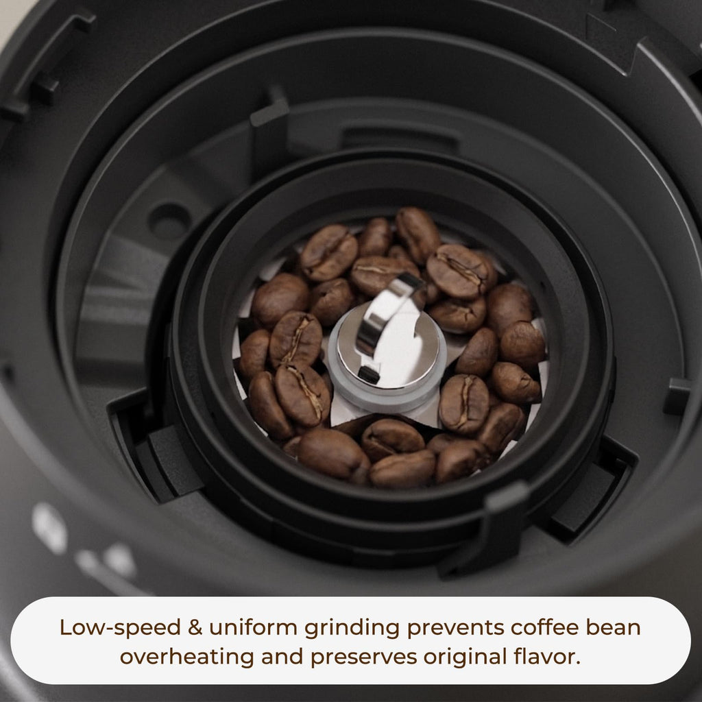 Conical Burr Coffee Grinder, 60 Settings, Black U2966