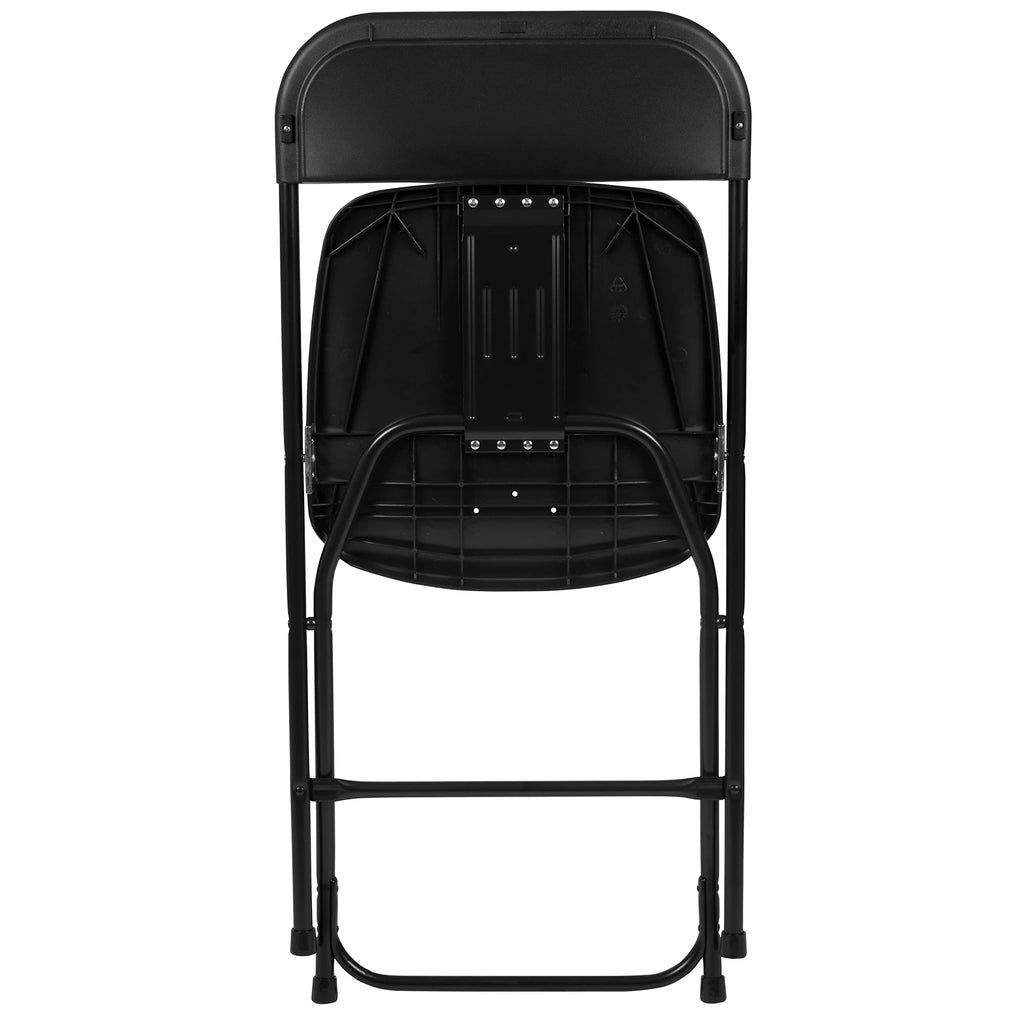 Black Plastic Folding Chair 10-Pack S745495
