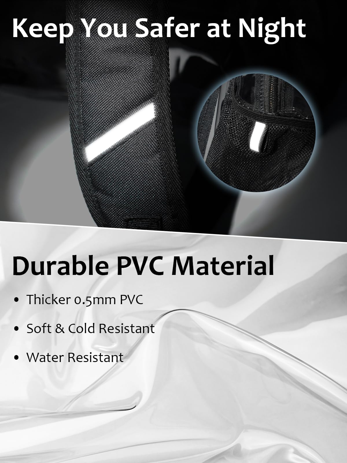 Heavy Duty Clear Backpack T268