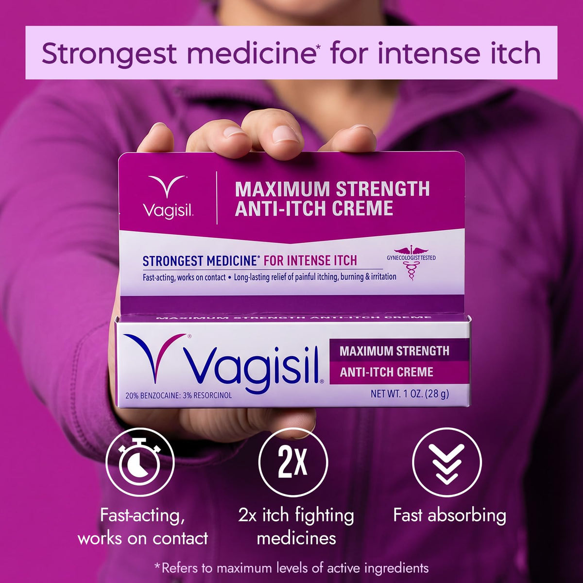 Feminine Cream with Benzocaine 1 oz I379