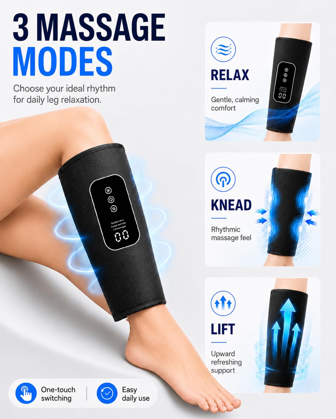 Cordless Leg Massager with Heat Z454227