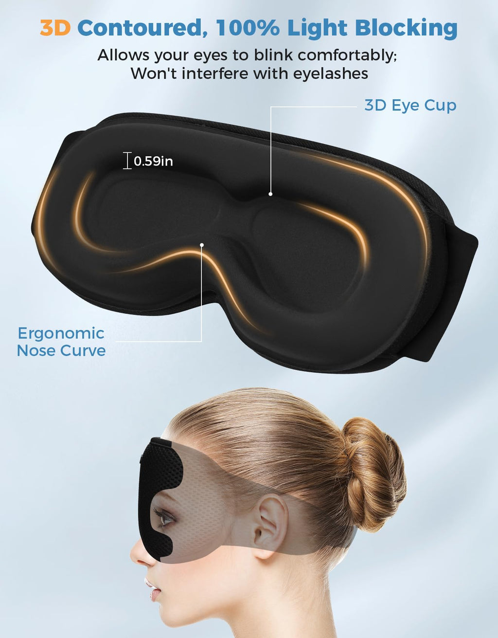 Bluetooth Sleep Mask with Headphones X35295