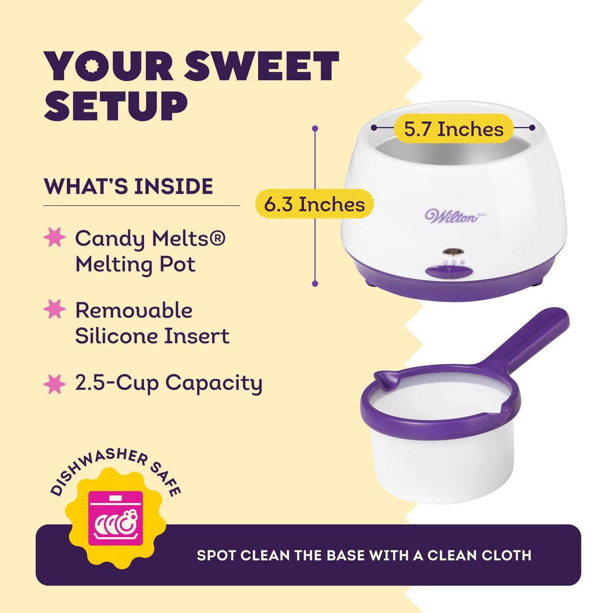 2.5-Cup Candy Melts Melting Pot Z53910