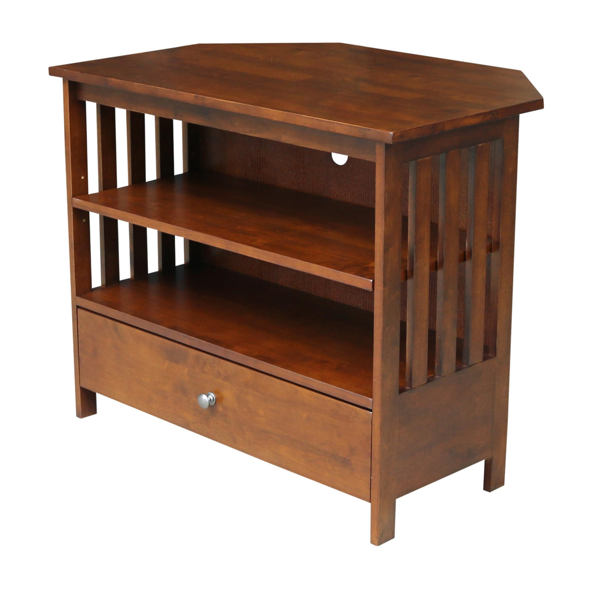 Solid Wood Corner TV Stand B182114