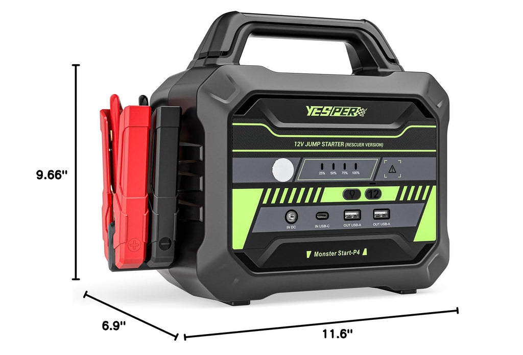 78000mAh Heavy Duty Jump Starter 6000A B816