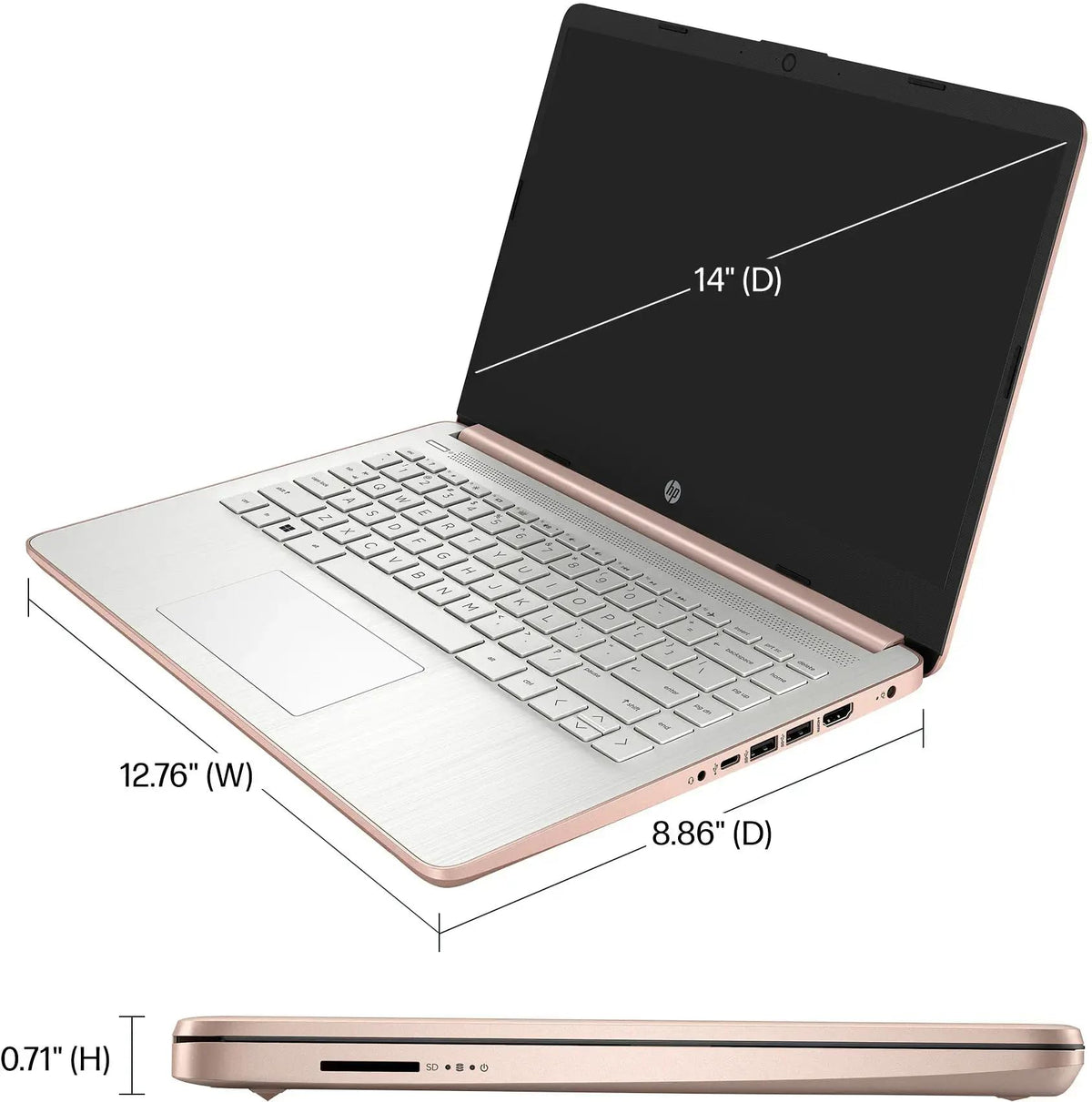 14-inch Laptop, Intel Celeron N4000, 4 GB RAM, 64 GB eMMC R372484