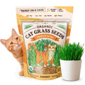 Organic Non-GMO Cat Grass Seeds 16 oz Q551685