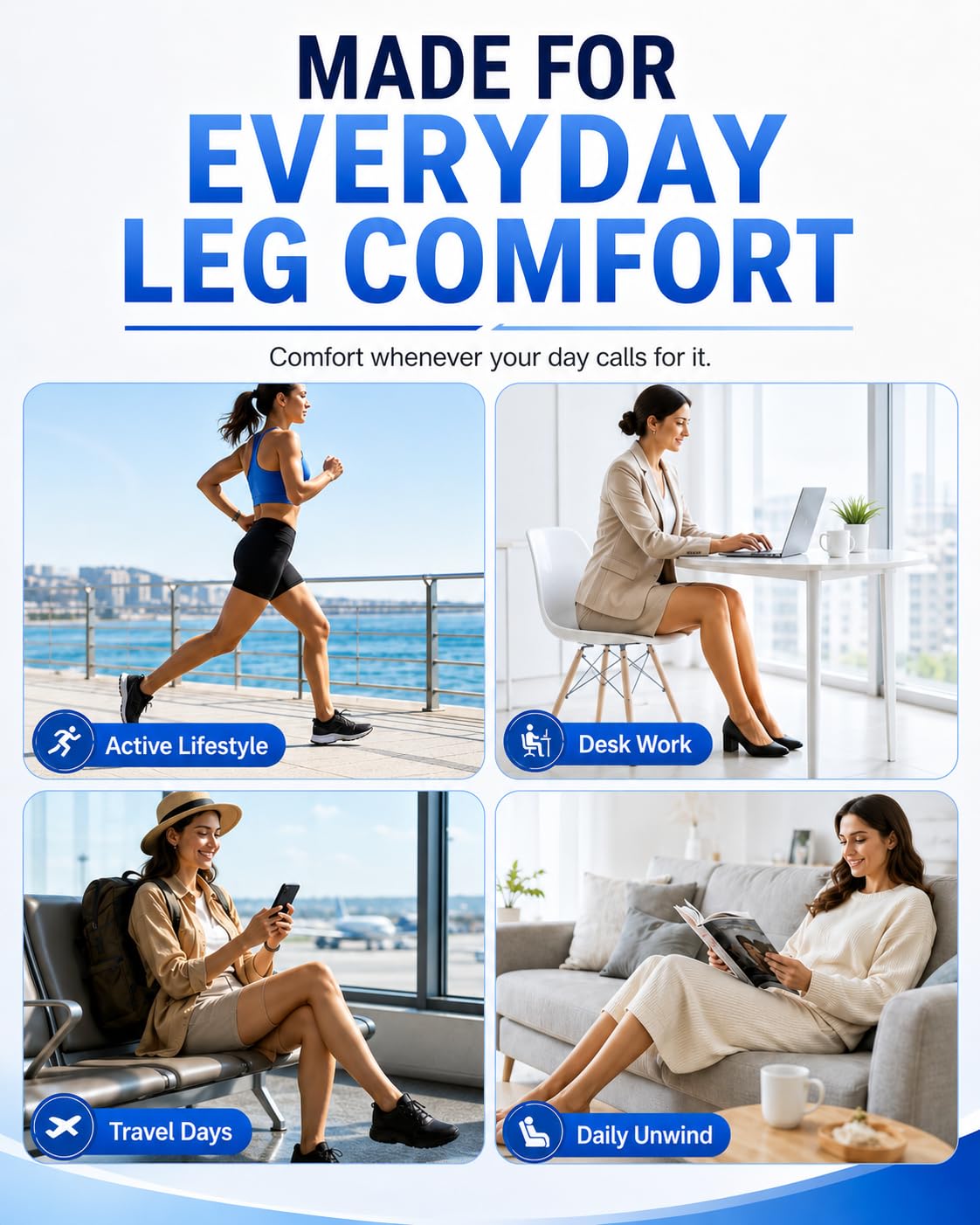 Cordless Leg Massager with Heat Z454227