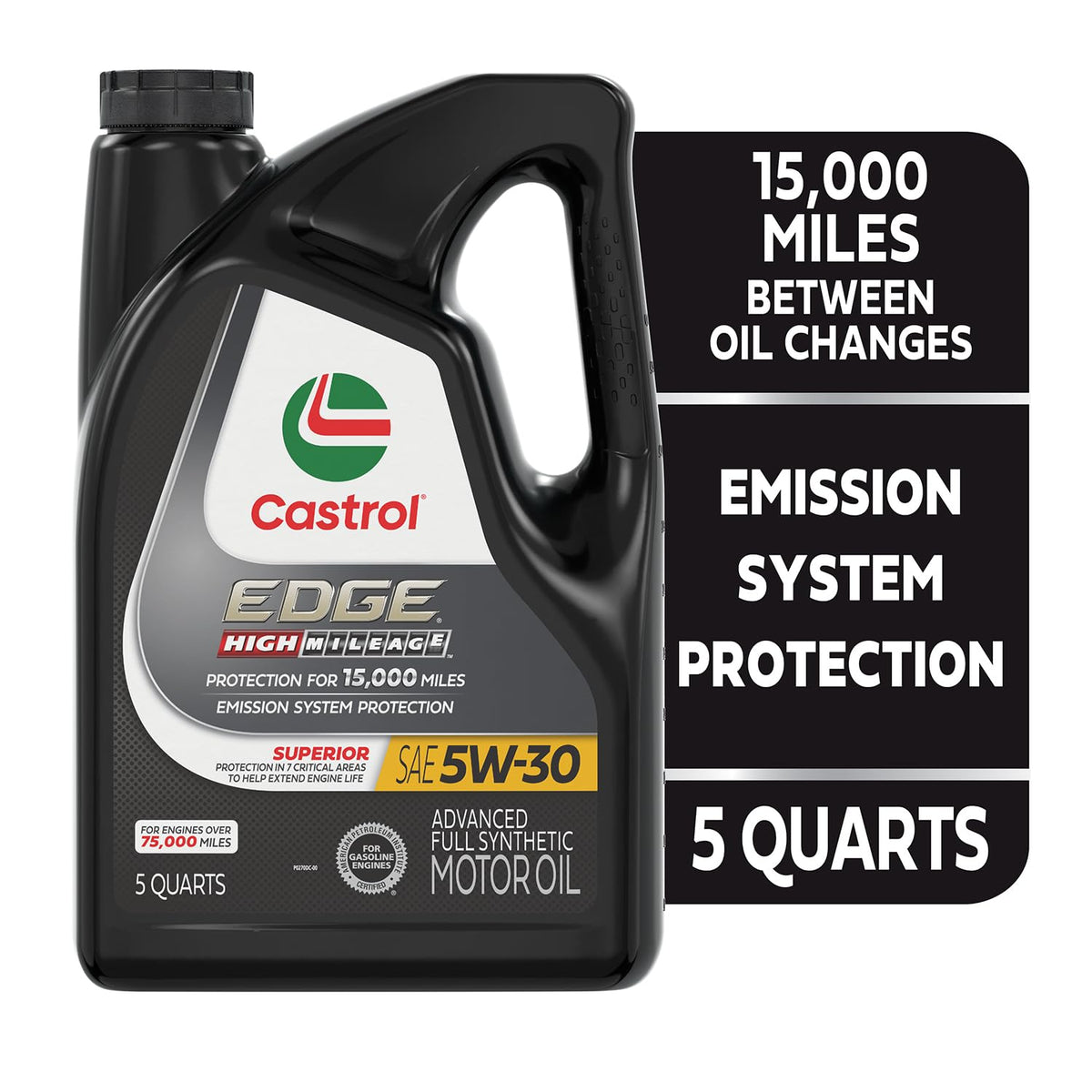 5W-30 Full Synthetic Motor Oil, 5 Quarts I314