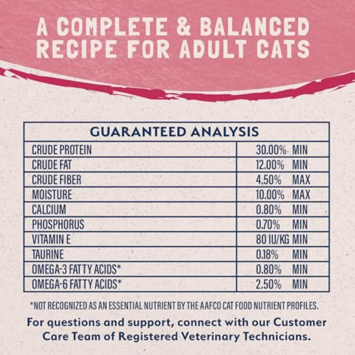 Salmon & Green Pea Cat Food 10 lb E44884