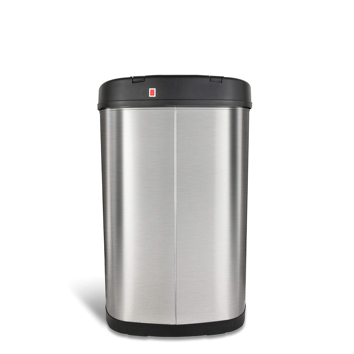 13 Gallon Oval Automatic Trash Can, 50L Stainless Steel D62291