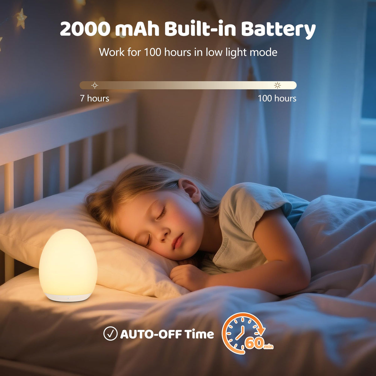 7 Colors Changing Night Light W685058