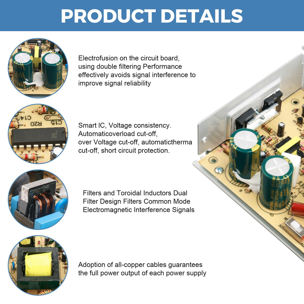 5V 40A Switching Power Supply B16511