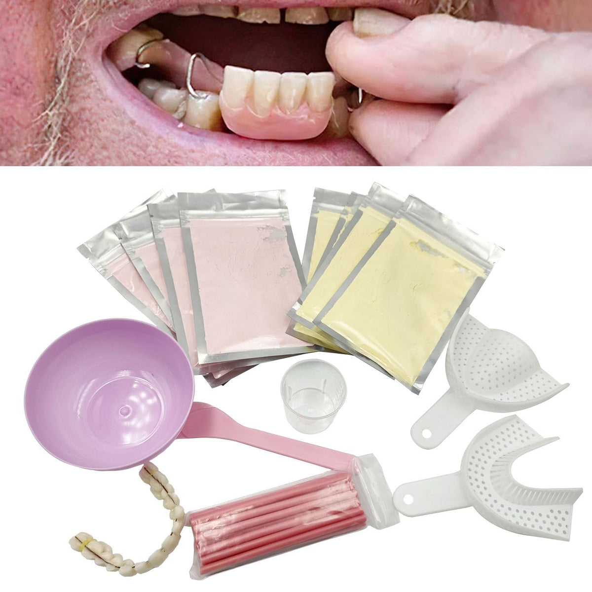 Fake Teeth DIY Dentures P62712