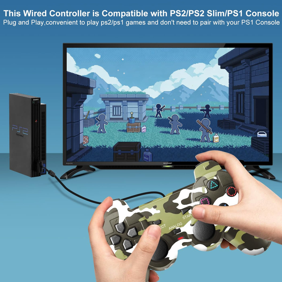2 Packs Wired Controller G962518