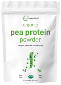 Organic Pea Protein Powder, 1KG (2.2 Pounds), Plant-Based Vegan C107688