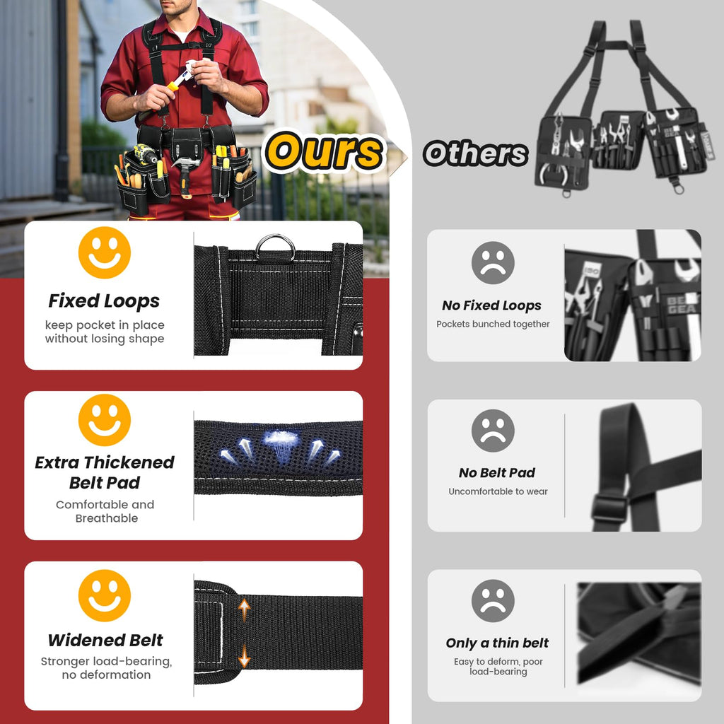 Tool Belt with Suspenders K226973
