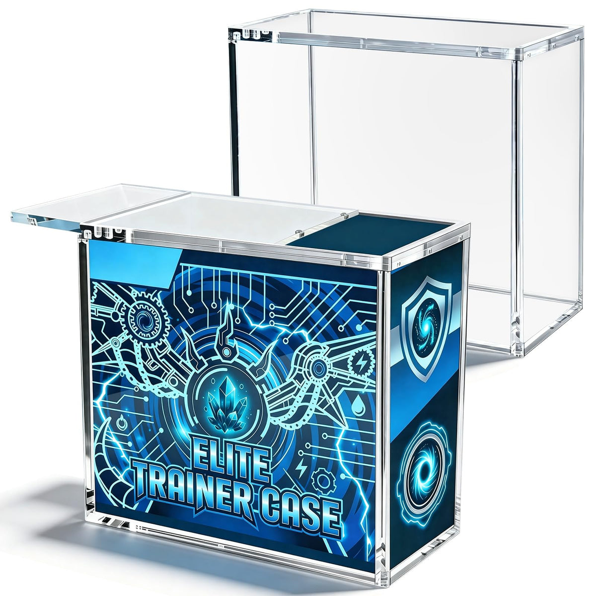 Acrylic Case, 1 Pack, Smooth Sliding Lid A835138