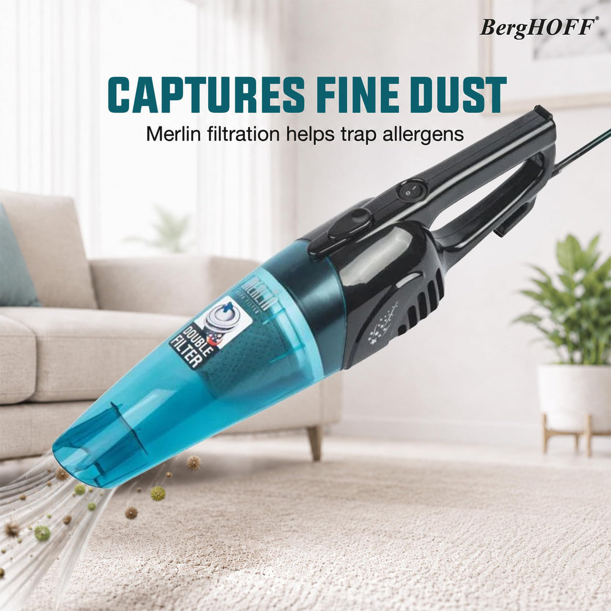 Blue Corded Stick Vacuum D86550