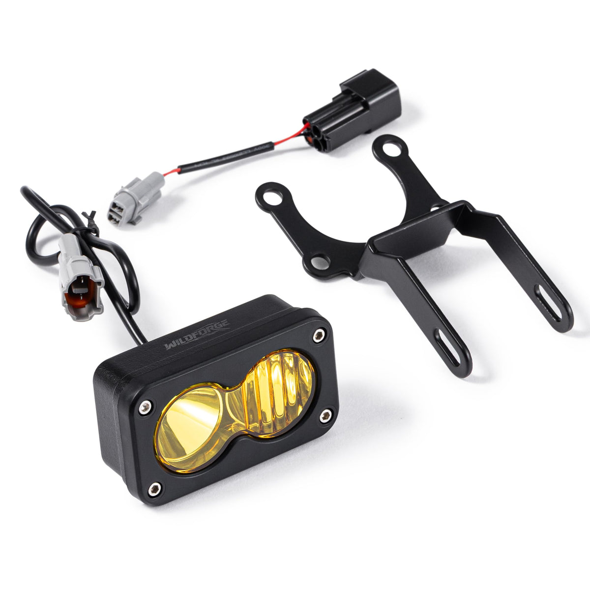 Yellow 6500K Waterproof Off-Road Dirt Bike Headlight Kit D825